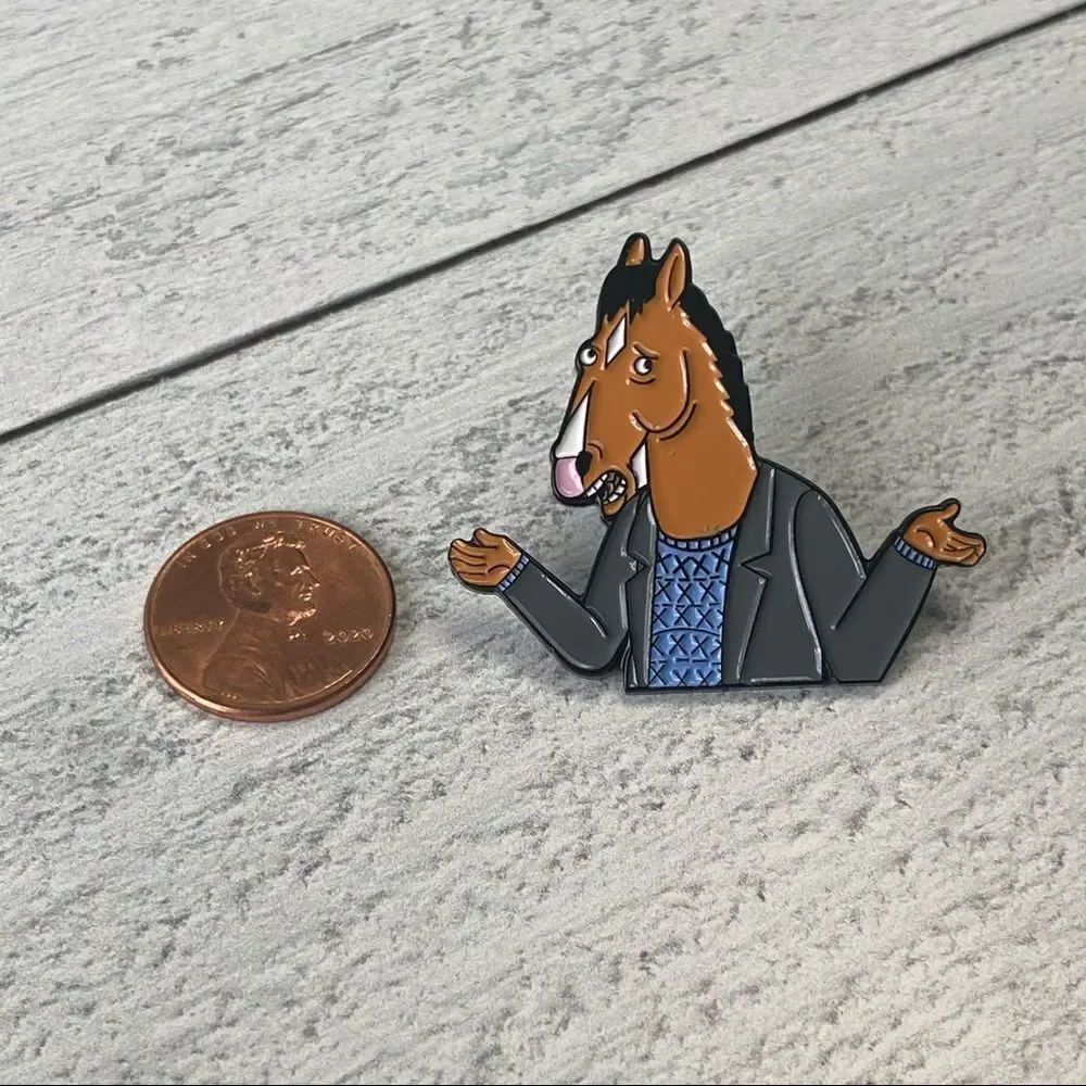 Bojack Horseman Enamel Pin/ Brooch Lapel